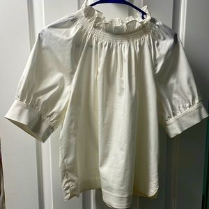 Darling white  shirt sleeve top